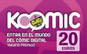 KOOMIC TARJETA PREPAGO 20 KOOMIC TARJETA PREPAGO 20