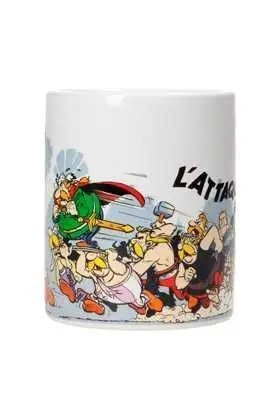 ASTERIX TAZA CERAMICA GRUPO CORRIENDO                                      