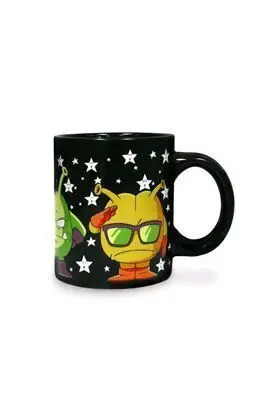 DR SLUMP TAZA CERAMICA REY NIKOCHAN UFO                                    
