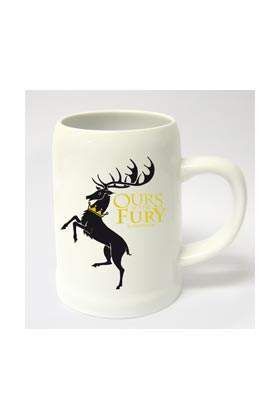 JUEGO DE TRONOS JARRA CERAMICA OURS IS THE FURY BARATHEON                  