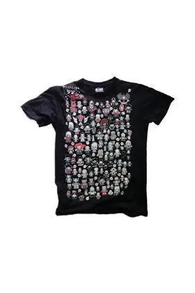 MISTER BLACK TEE LOVE ANIME CAMISETA NEGRA UNISEX T-XXL                    