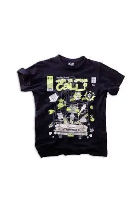MISTER BLACK TEE GONNA CALL CAMISETA NEGRA UNISEX T-S                      