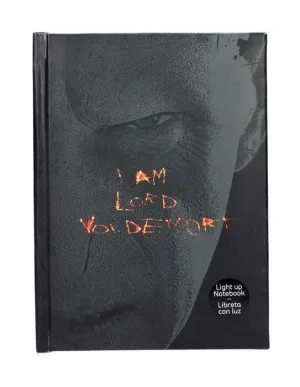 HARRY POTTER LIBRETA CON LUZ LORD VOLDEMORT
