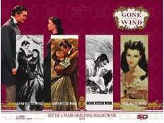 LO QUE EL VIENTO SE LLEVO PUNTO DE LIBRO MAGNETICO SET B