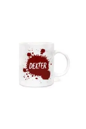 DEXTER LOGO TAZA BLANCA CERAMICA DEXTER                                    