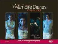 VAMPIRE DIARIES PUNTO DE LIBRO MAGNETICO SET A
