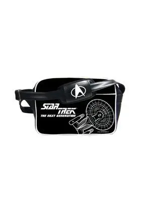 STAR TREK ENTERPRISE BOLSO BANDOLERA NEGRA TNG                             