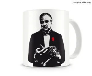 EL PADRINO CORRUPTION TAZA CERAMICA                                        