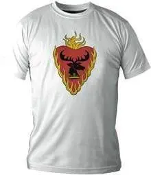JUEGO DE TRONOS CAMISETA BLANCA CHICO STANNIS XL                           