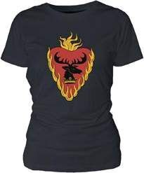 (NEX) STANNIS CAMISETA NEGRA CHICA T-S GAME OF THRONES                     