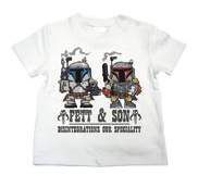 STAR WARS CAMISETA NIÑO FETT & SON TALLA 1 AÑO                             