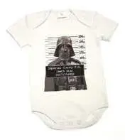 STAR WARS BODY NIÑO DARTH VADER FICHADO TALLA 12 MESES                     