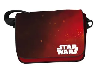 STAR WARS EPISODIO VII BOLSO BANDOLERA SOLAPA LOGO FONDO ROJO              