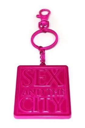 SEXO EN NUEVA YORK LOGO LLAVERO MOSQUETON                                  