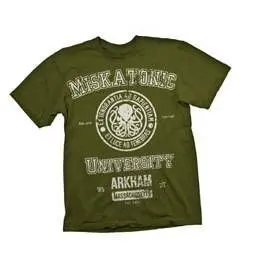 CTHULHU CAMISETA VERDE CHICO MISKATONIC T-XXL                              