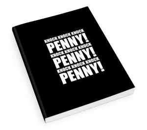 THE BIG BANG THEORY KNOCK KNOCK PENNY LIBRETA CON SONIDO