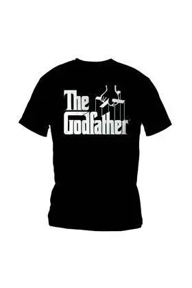 EL PADRINO CAMISETA NEGRA CHICO LOGO THE GODFATHER T-XL                    