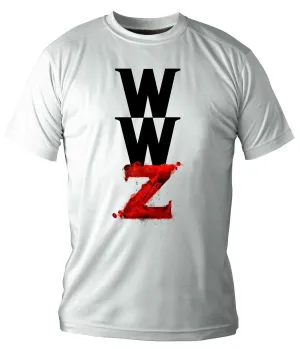 WORLD WAR Z CAMISETA BLANCA CHICO T-XXL LOGO                               