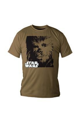 STAR WARS CHEWBACCA CAMISETA MARRON CHICO T-M                              