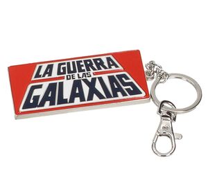 STAR WARS LLAVERO METAL LA GUERRA DE LAS GALAXIAS LOGO CASTELLANO          