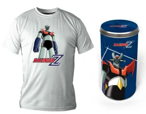 MAZINGER Z FIGURA CAMISETA BLANCA CHICO T-L EDICION DELUXE                 