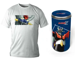 MAZINGER Z ROSTRO CAMISETA BLANCA CHICO T-S EDICION DELUXE                 