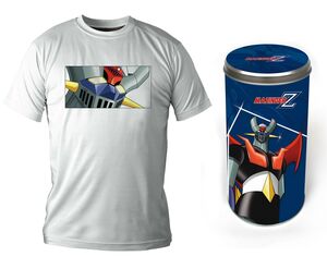 MAZINGER Z ROSTRO CAMISETA BLANCA CHICO T-XXL MAZINGER Z EDICION DELUXE    