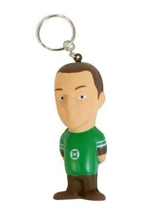 THE BIG BANG THEORY SHELDON LLAVERO ANTIESTRES 8 CM MOSQUETON              