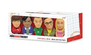 THE BIG BANG THEORY SET 5 FIGURAS ANTIESTRES 8CM                           