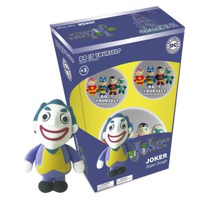 JOKER SUPER DOUGH PERSONAJES UNIVERSO DC - DO IT YOURSELF                  