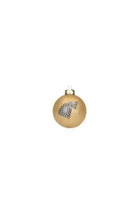 JUEGO DE TRONOS BOLA NAVIDAD STARK                                         
