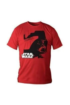 STAR WARS CAMISETA ROJA NIÑO DARTH VADER T-8                               