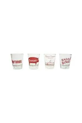 LOS SOPRANO SET 12 VASOS CHUPITO                                           