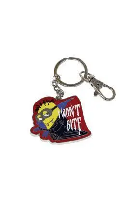 MINIONS LLAVERO METALICO MOSQUETON GONE BATTY                              