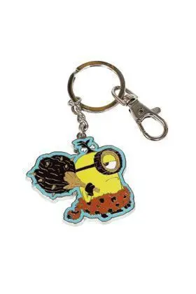 MINIONS LLAVERO METALICO MOSQUETON STONE AGE                               
