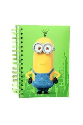 MINIONS LIBRETA CON LUZ Y SONIDO KEVIN