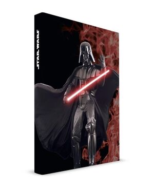 STAR WARS LIBRETA CON LUZ Y SONIDO DARTH VADER