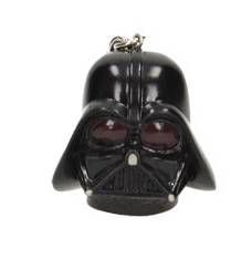 STAR WARS LLAVERO MOSQUETON 4 CM CASCO 3D DARTH VADER                      