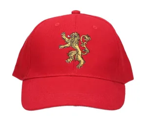 JUEGO DE TRONOS GORRA LOGO CASA LANNISTER                                  