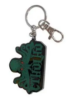 CTHULHU LLAVERO METALICO LOGO 7 CM                                         