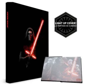STAR WARS EPISODIO VII LIBRETA CON LUZ Y SONIDO KYLO SABLE