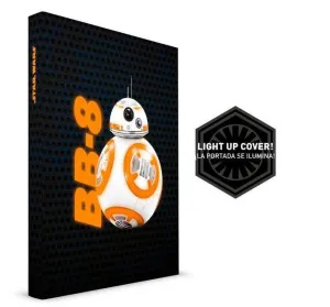 STAR WARS EPISODIO VII LIBRETA CON LUZ Y SONIDO BB-8