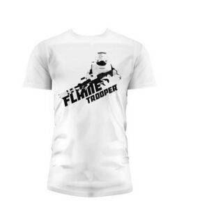 STAR WARS EPISODIO VII CAMISETA BLANCA CHICO FLAMETROOPER T-S              