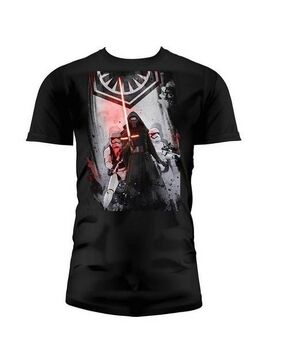 STAR WARS EPISODIO VII CAMISETA NEGRA CHICO FIRST ORDER T-S                