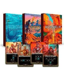 CARTOGRAFOS. PACK DE MAPAS: FROZEN, KETHRA STEPPE Y HORNHELM + PROMO