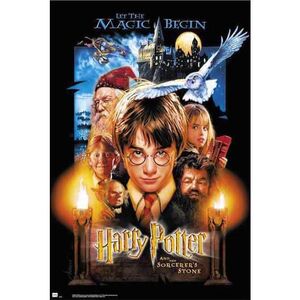 POSTER HARRY POTTER AND THE SORCERERS STONE 61 X 91 CM                     
