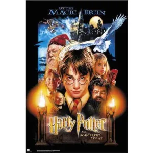 POSTER HARRY POTTER AND THE SORCERERS STONE 61 X 91 CM                     