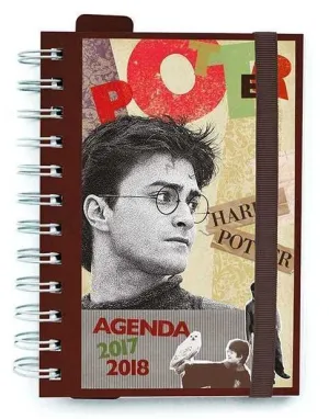 HARRY POTTER AGENDA ESCOLAR 17/18 11X16 D/P
