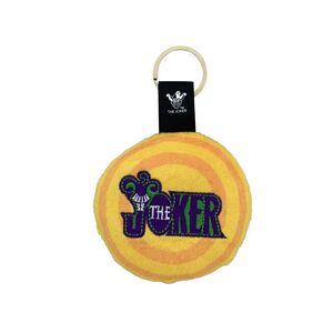 UNIVERSO DC LLAVERO PELUCHE LOGO JOKER 6 CM                                