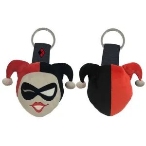 UNIVERSO DC LLAVERO PELUCHE CARA HARLEY QUINN 6 CM                         